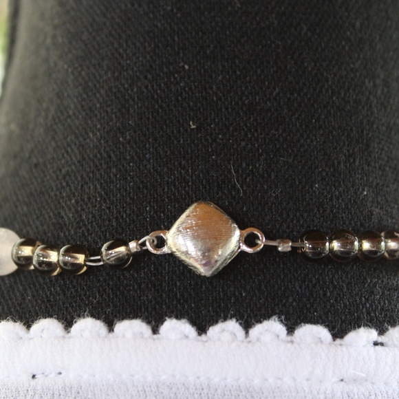 Hand-beaded Mixed Gemstone Necklace - Picture 5 of 5